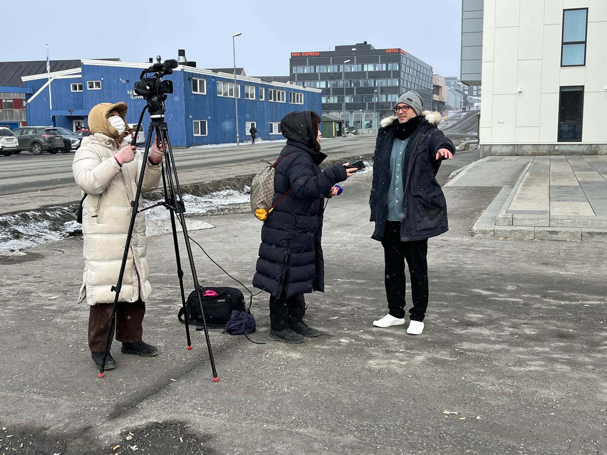 Team photo from a project